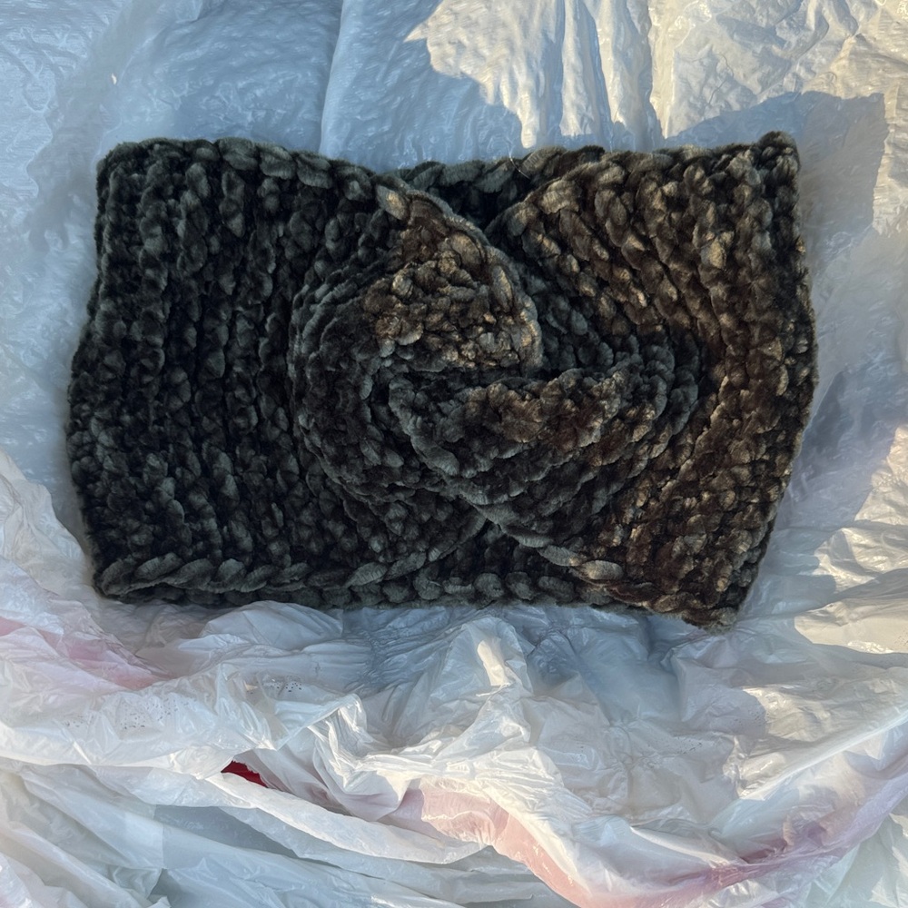 Soft Dark Green Headband